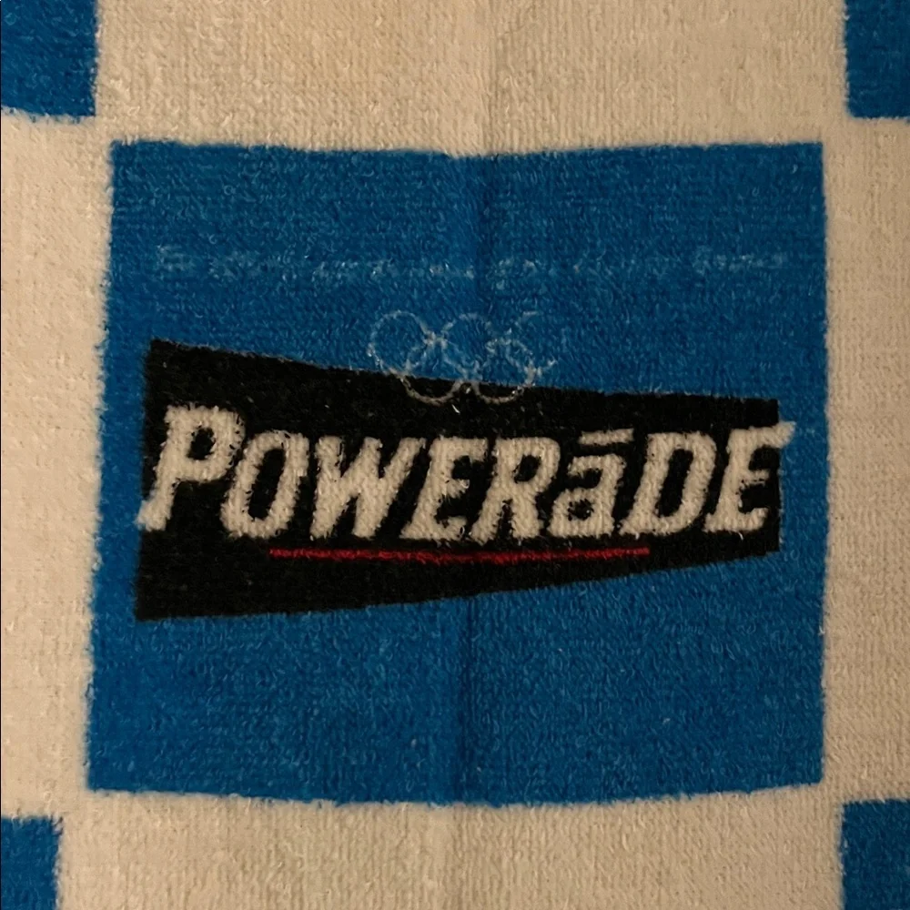 POWERāDE Branded Athletic Gym Towel Olympic Rings